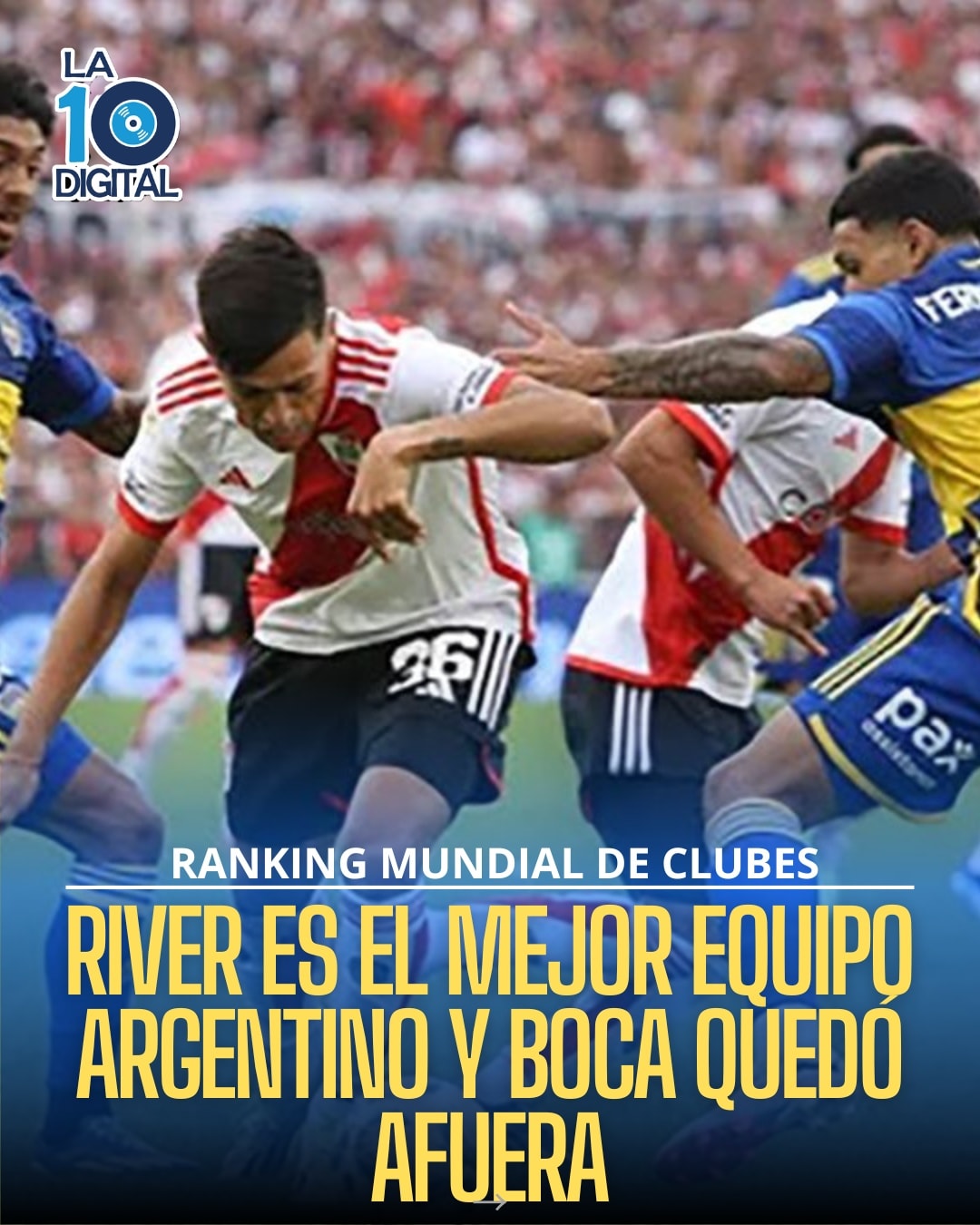 La - 🌐 SEGUN EL RANKING MUNDIAL DE CLUBES, BOCA SE POSICIONA EN EL ...