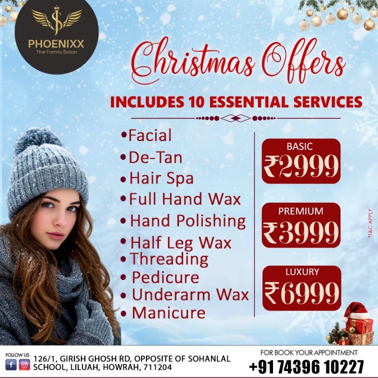 Phoenixx Salon - 🎄 Christmas Glow Starts Here! 🎄 This... | Facebook