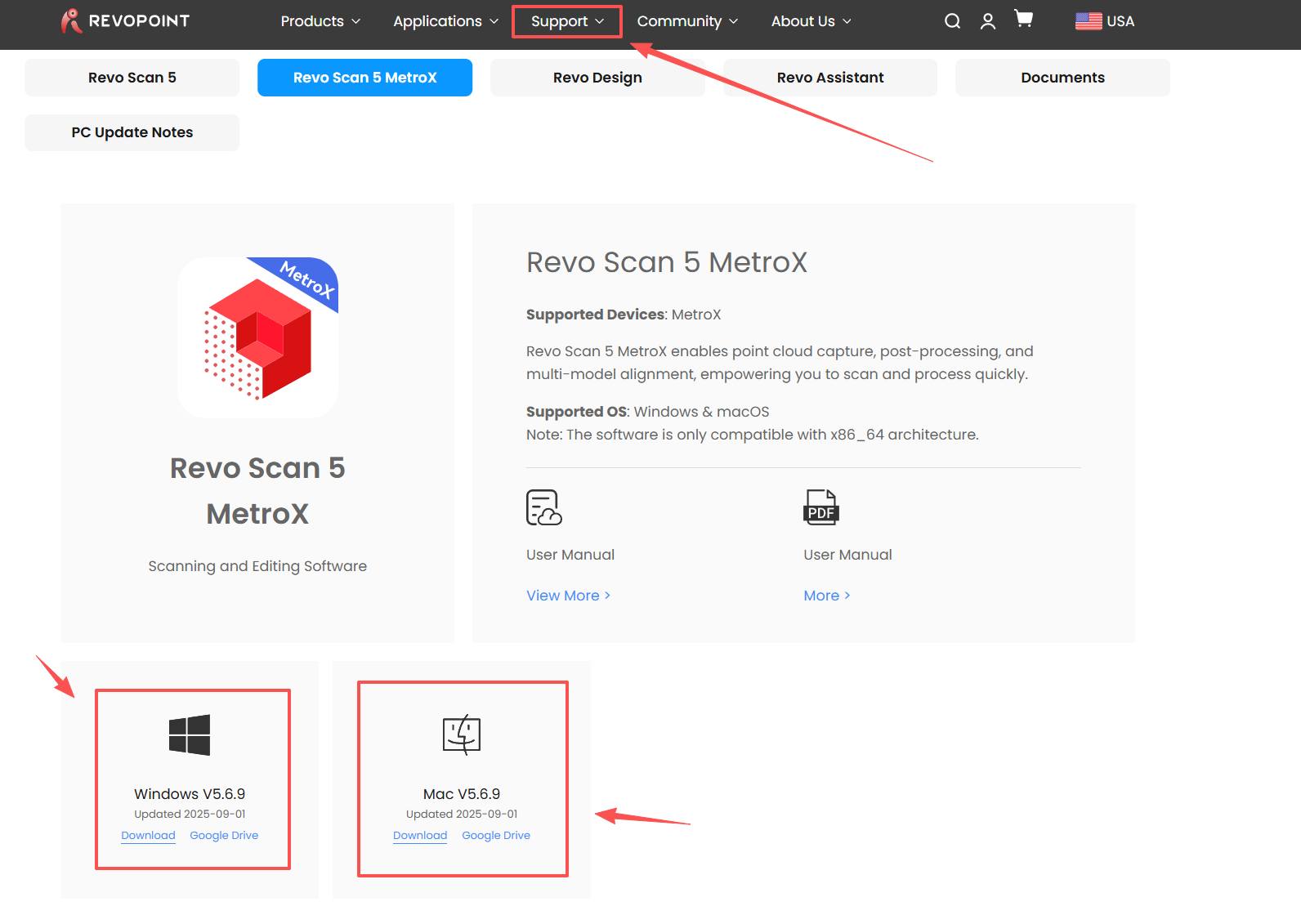 Revopoint 3D Official Group | 【Windows&Mac】Revo Scan 5.6.9 MetroX ...