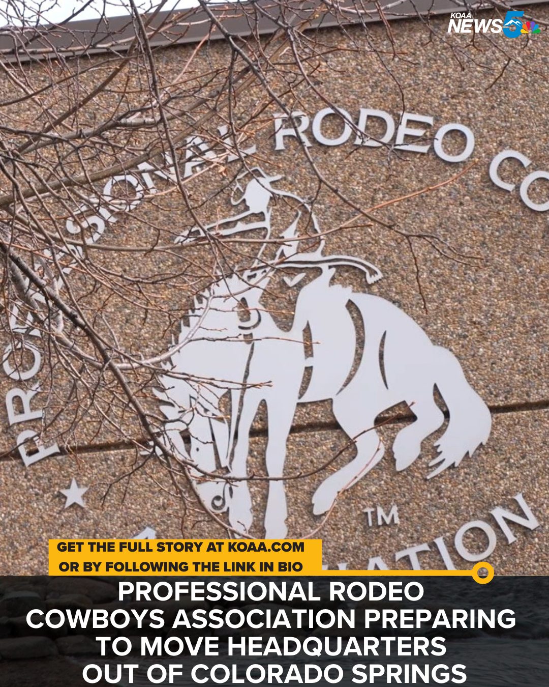 KOAA 5 - The Professional Rodeo Cowboys Association is... | Facebook
