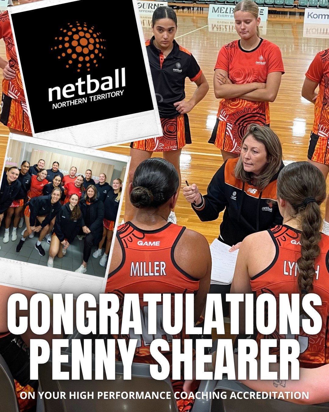 Netball - History Made – Congratulations, Penny Shearer! 🌟 Netball NT ...