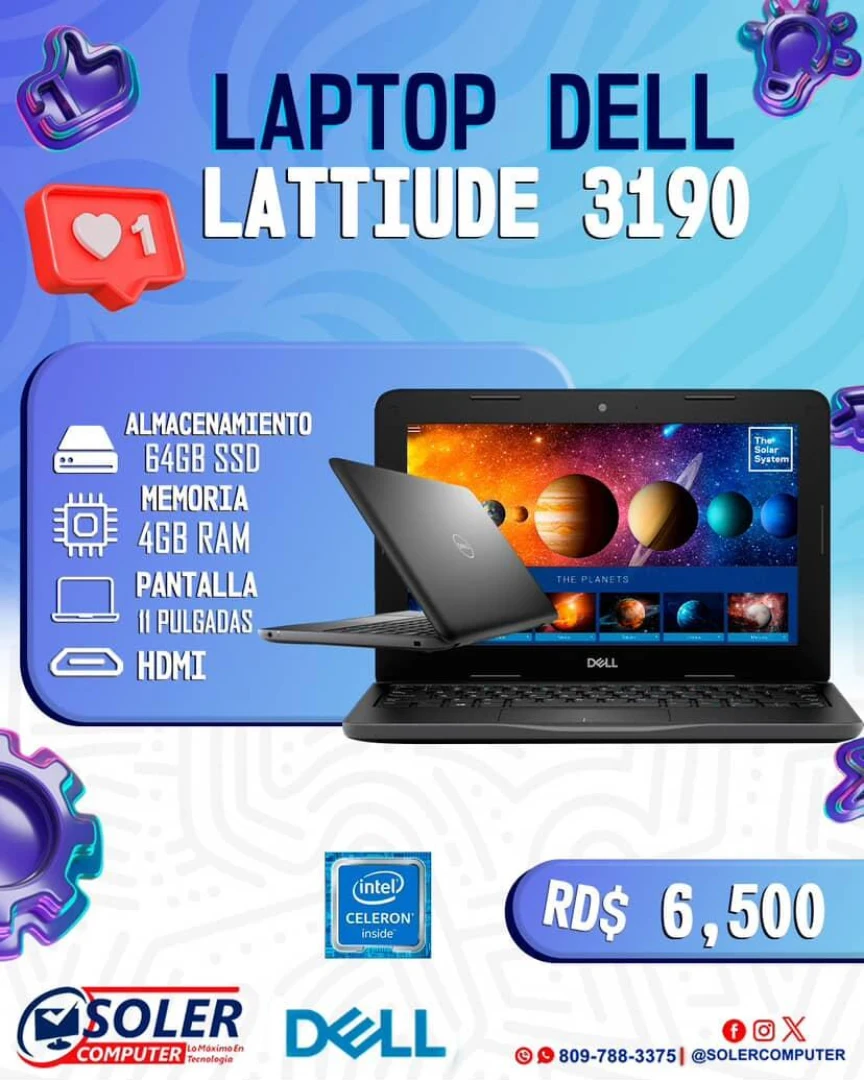 Soler - a Dell Latitude 3190 es más que una laptop; es una herramienta ...