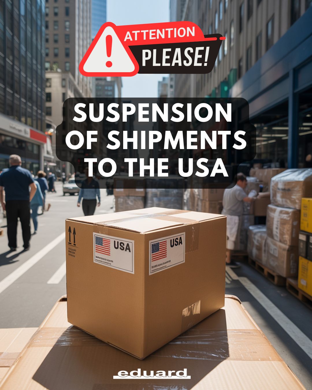 Addition to our statement on the suspension of shipments to the