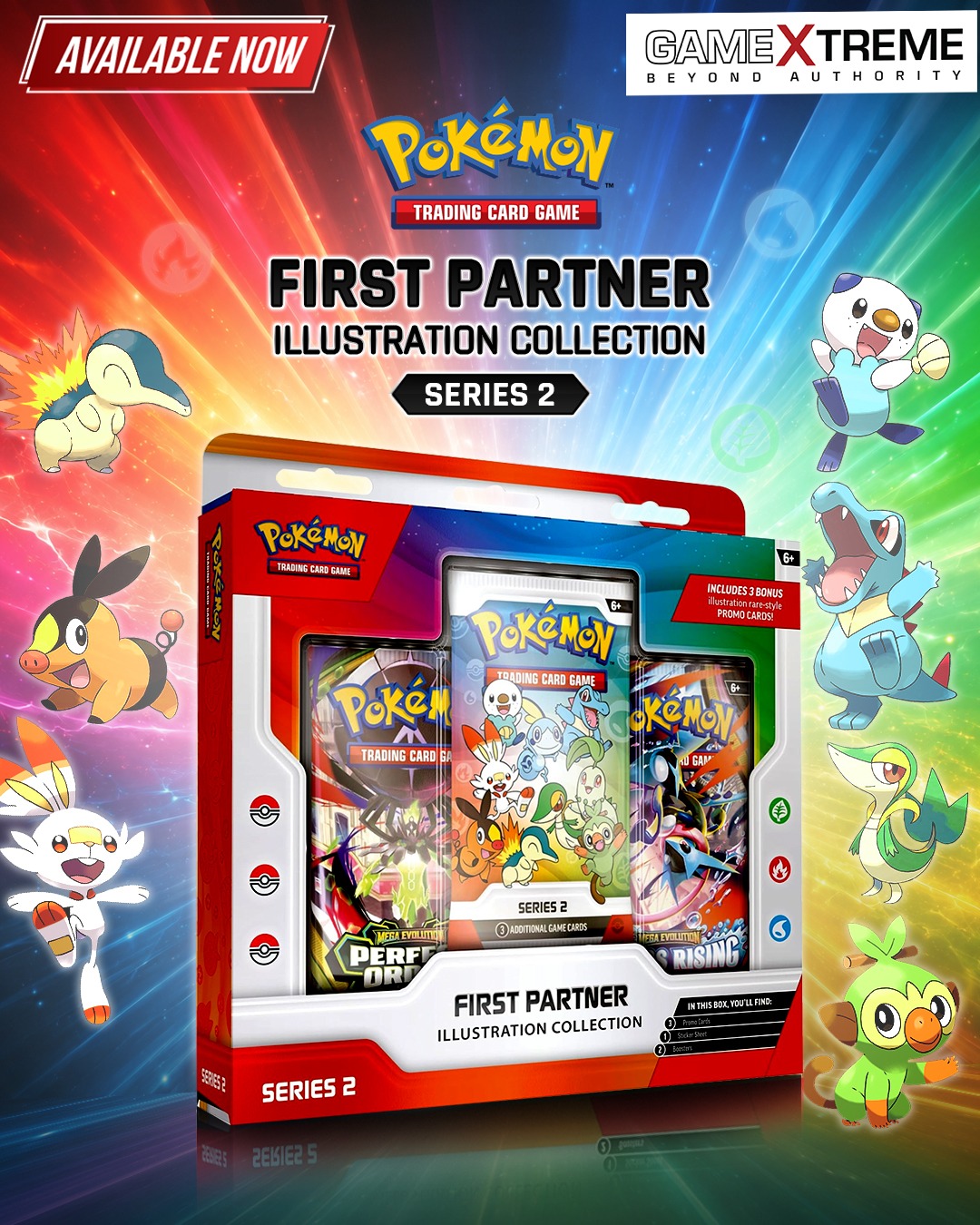 pokemon trading card 2 Pokémon TCG: First Partner Illustration Collection (Series 2) 1 Basic Energy Pokémon Trading Card Game new