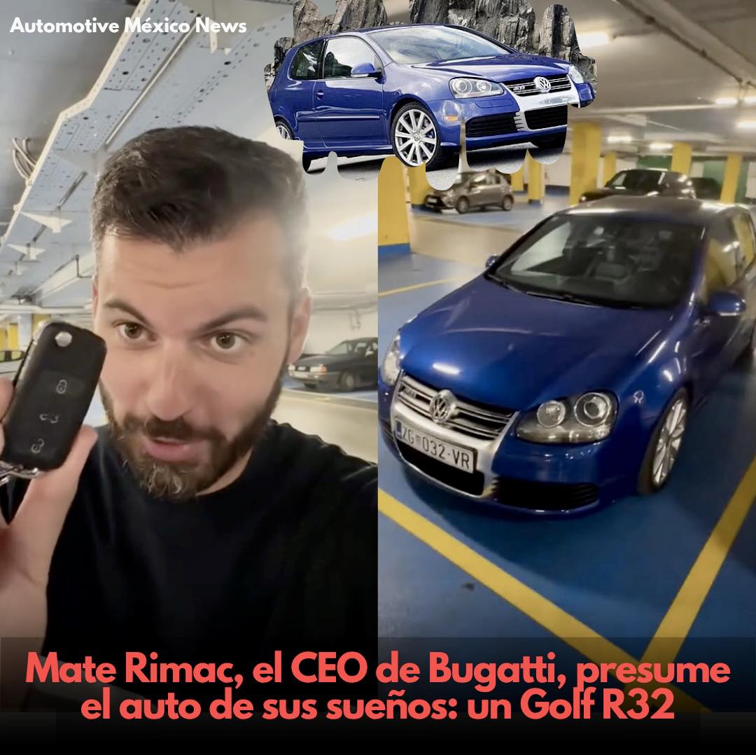 Mate Rimac, el CEO de Bugatti,... - Automotive México News | Facebook