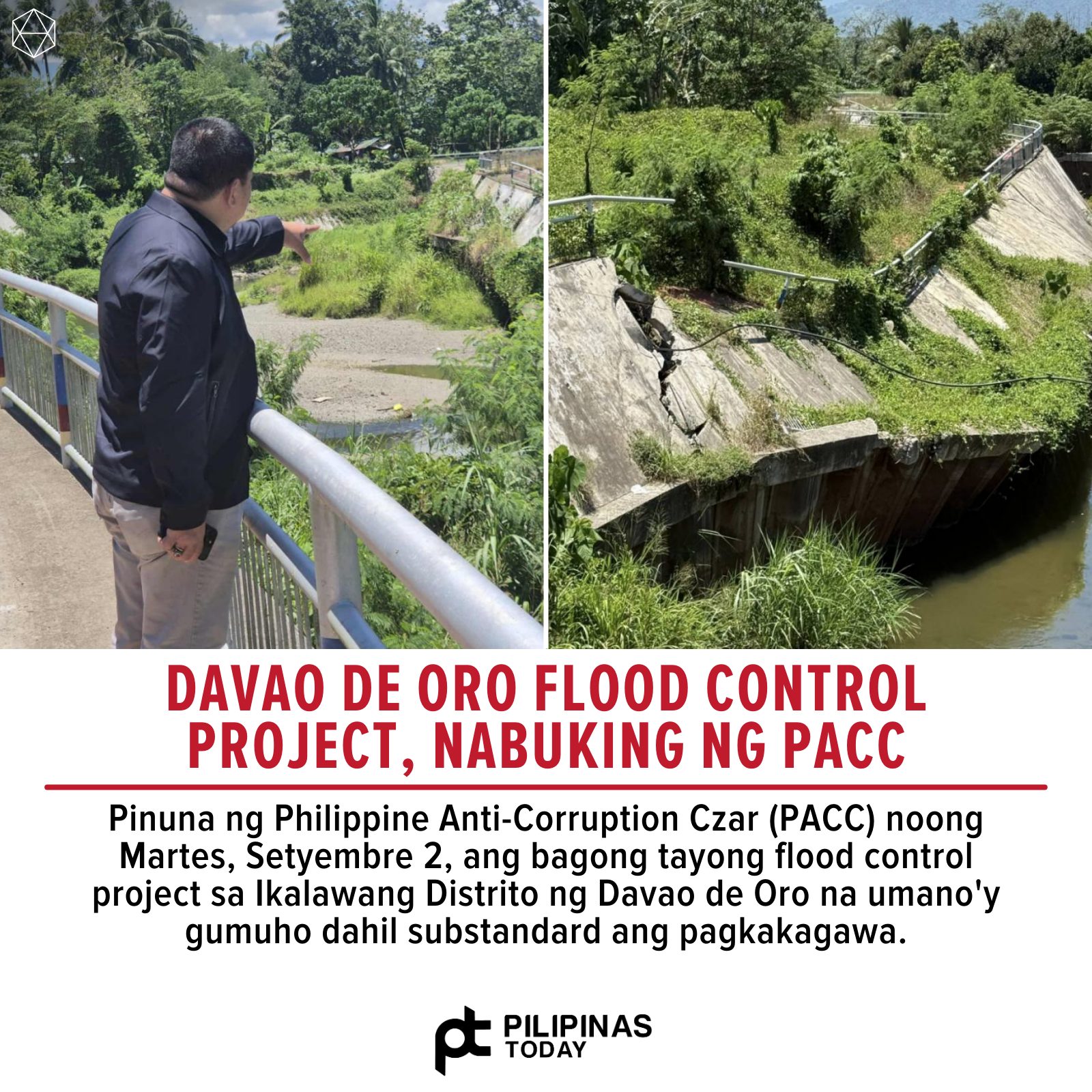 Usapang - Natuklasan ang pinsala sa isinagawang inspeksyon sa bahagi ng ...