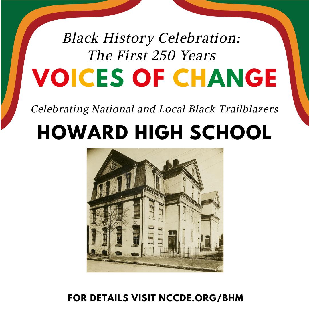 New - We are honored to announce that Howard High School will be ...