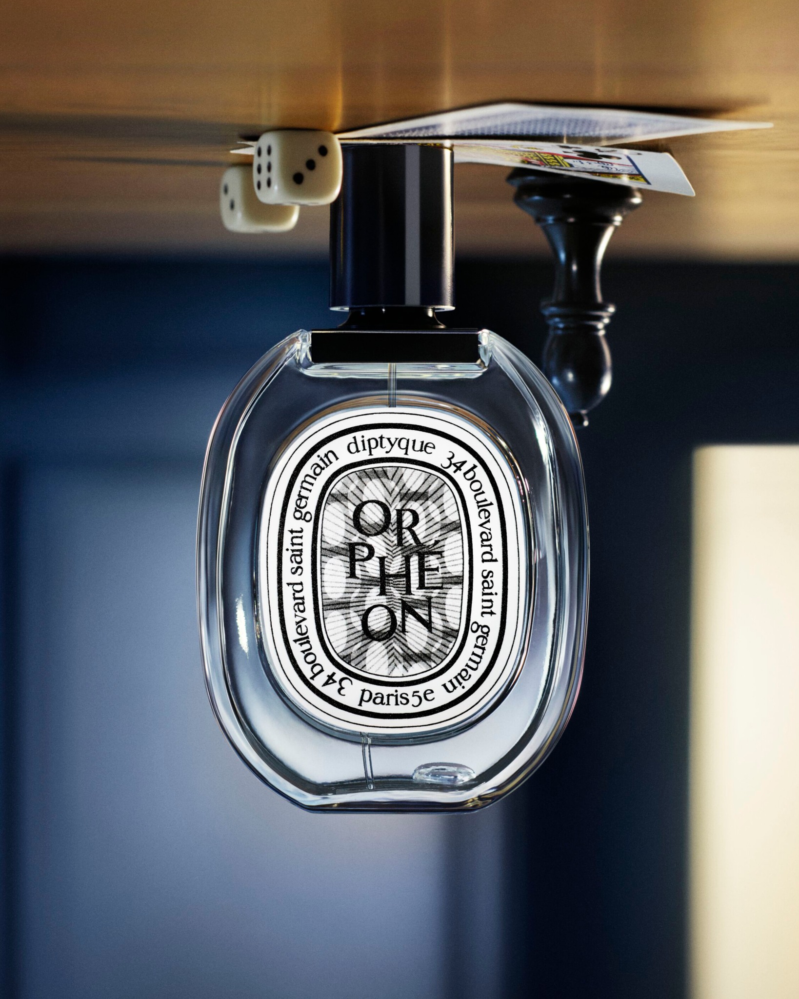 Change of scenery… the new Orphéon eau de toilette announces the 