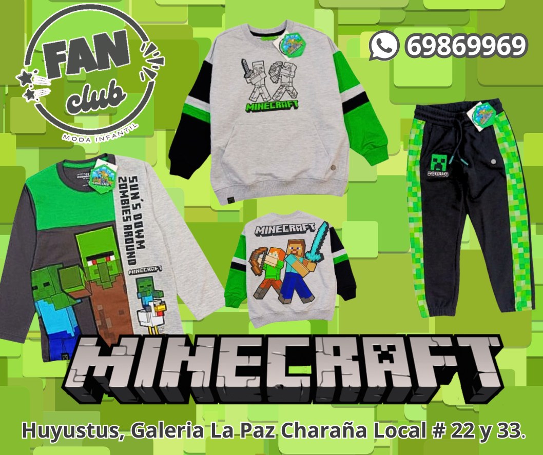 FAN - ¡Atención, fans del bloque más famoso del mundo! 🟩🟫 Llegó la ...
