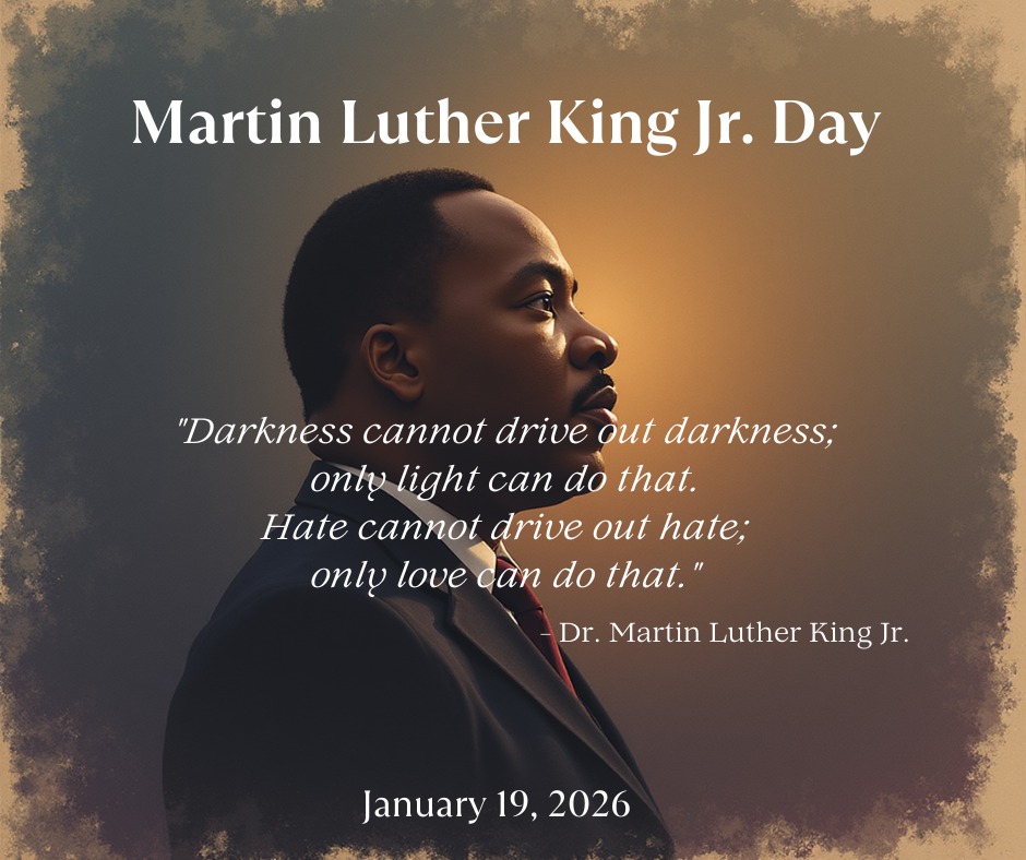 Today we honor the life and legacy of Dr. Martin Luther King Jr. Dr ...
