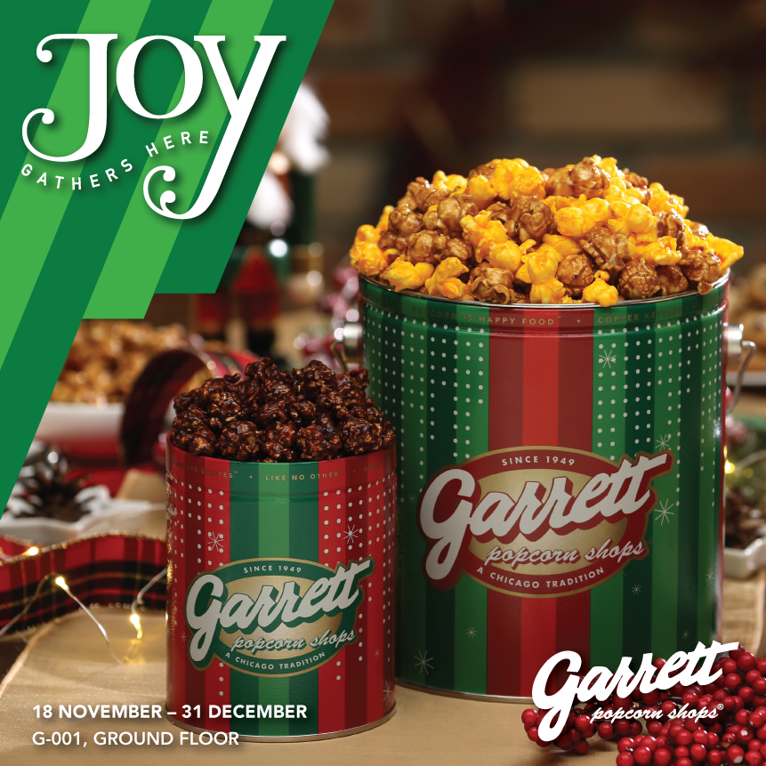 Mid Valley Megamall Taste The Festive Joy Click Http Goo Gl S0ypqj For More Information Midvalleynow Midvalley Garrett Popcorn Shops Facebook