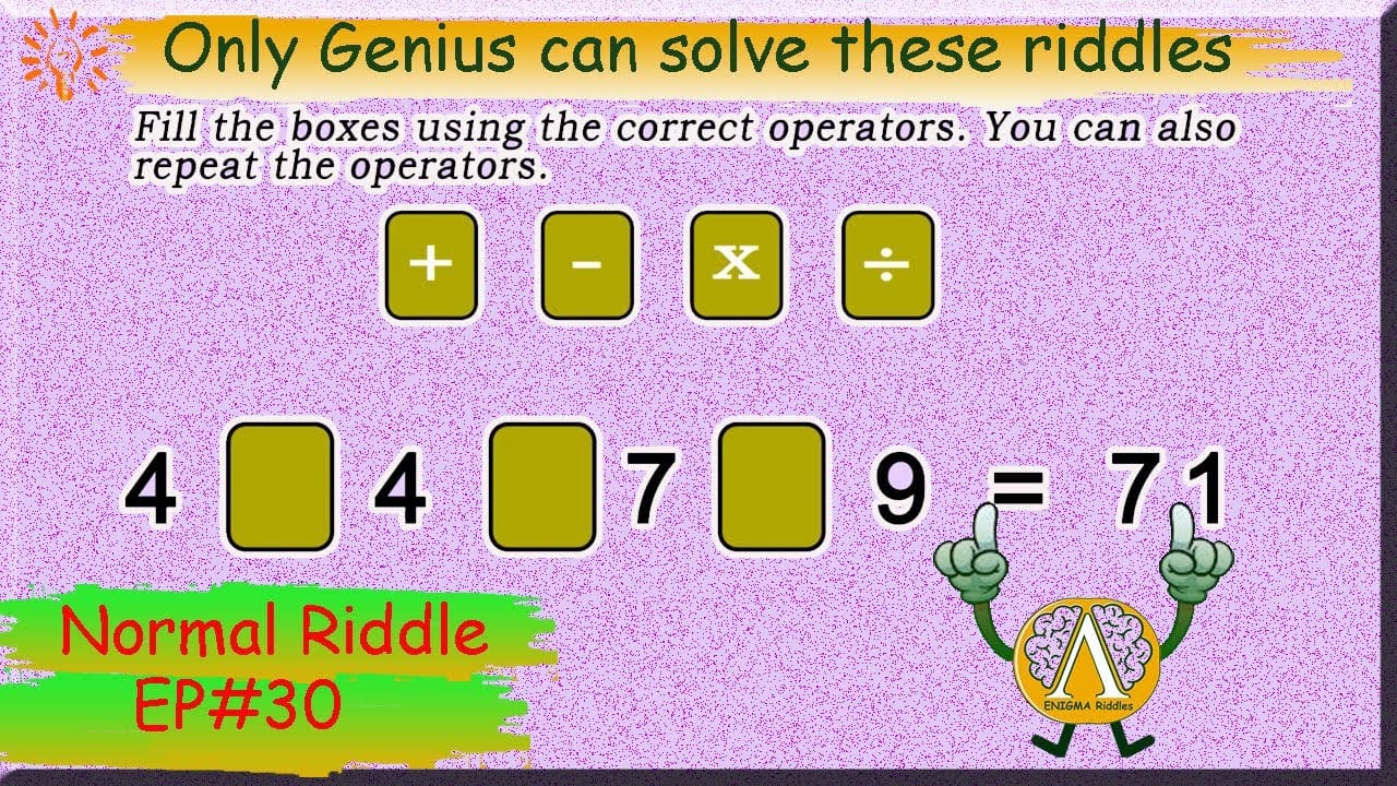 Enigma Riddles
