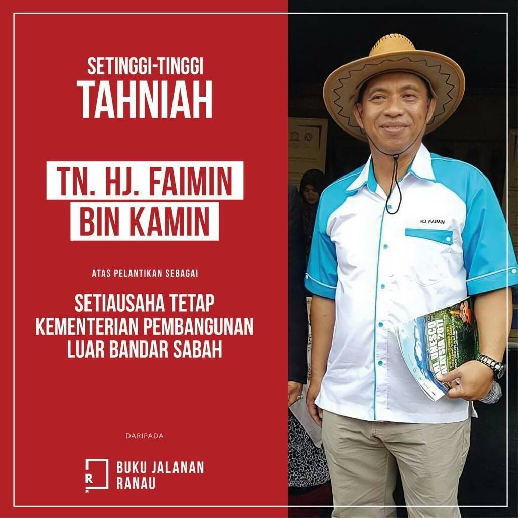 Setinggi-tinggi tahniah diucapkan... - BUKU Jalanan RANAU | Facebook