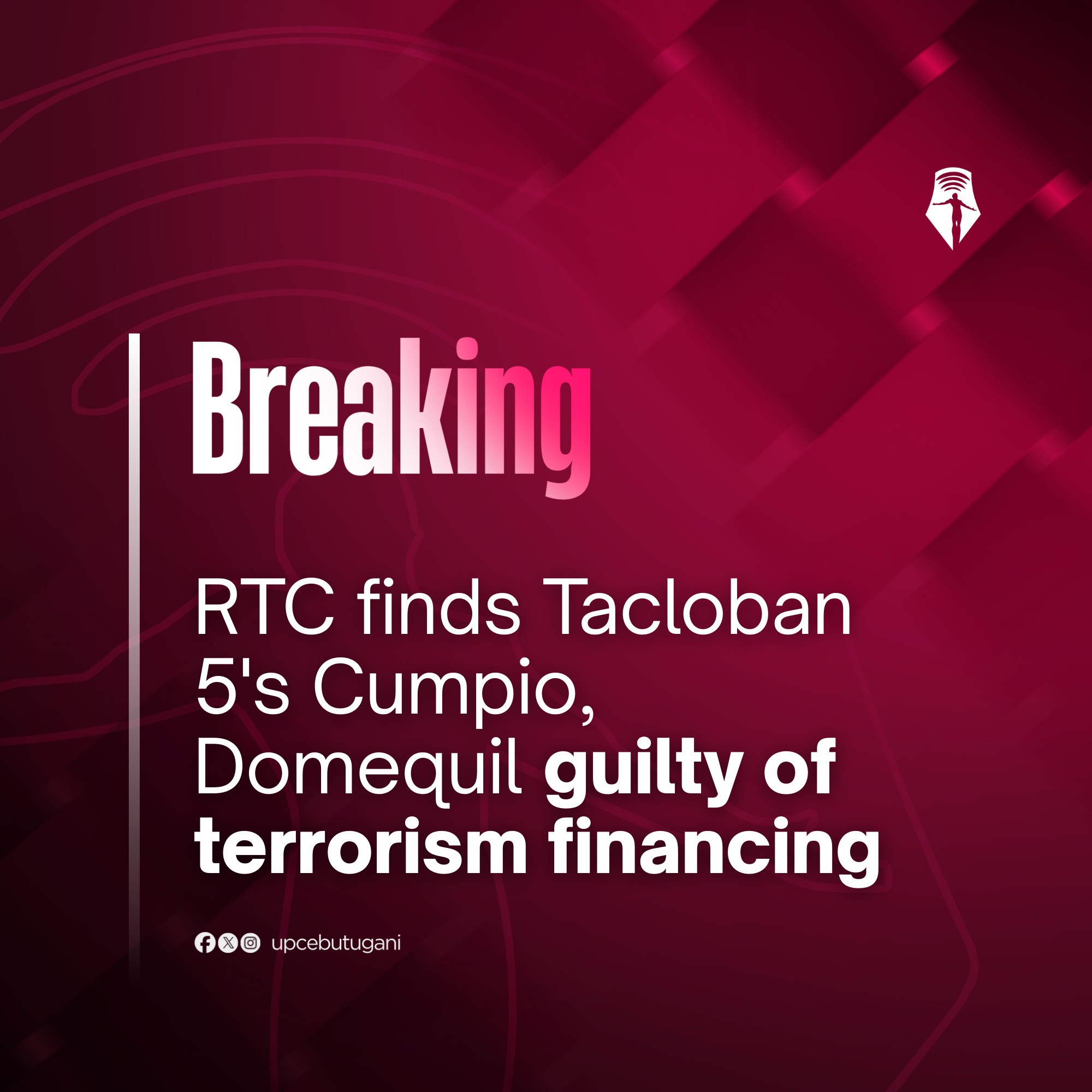 Tug-ani - BREAKING | RTC finds Tacloban 5's Cumpio, Domequil guilty of ...