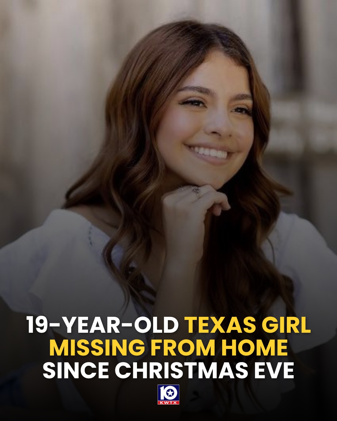 KWTX - 🚨 A 19-year-old girl disappeared from her northwest Bexar County ...