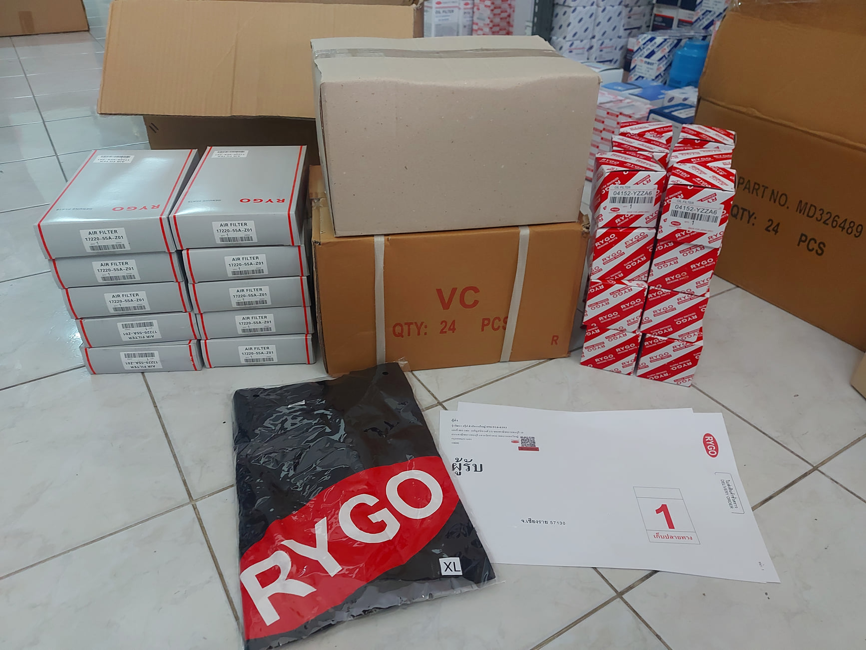 🙏 ขอบคุณลูกค้าจาก... - RYGO Filter Thailand ไส้กรองรถยนต์