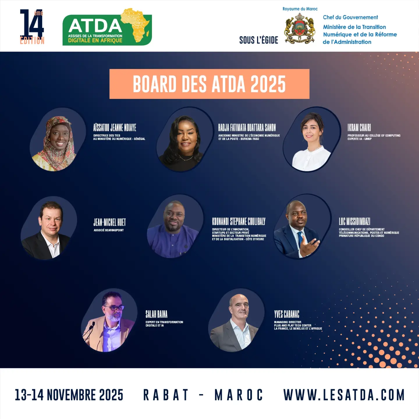 ATDA - 🎯 Board des ATDA 2025 🇲🇦 Le Board des Assises de la ...