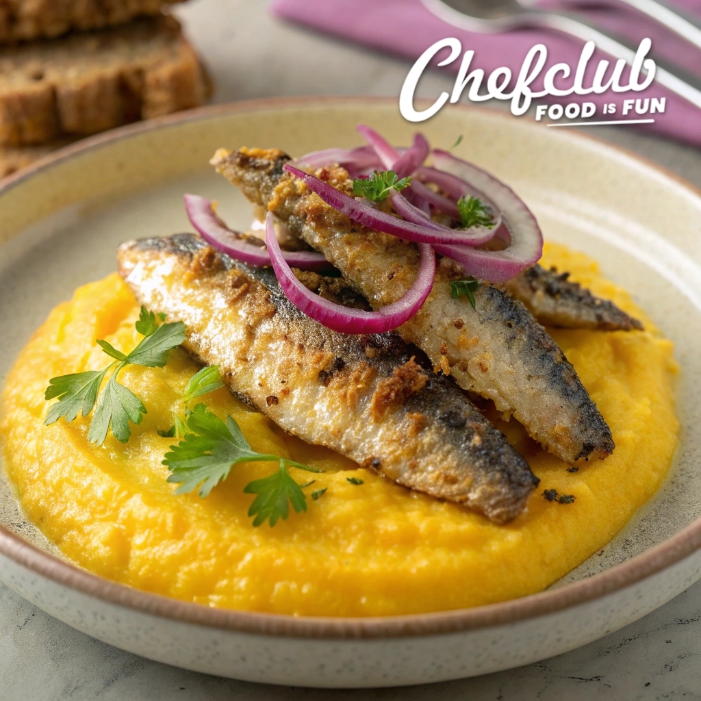 Chefclub Brasil - 🐟 Sardinha crocante e purê cremoso: o... | Facebook