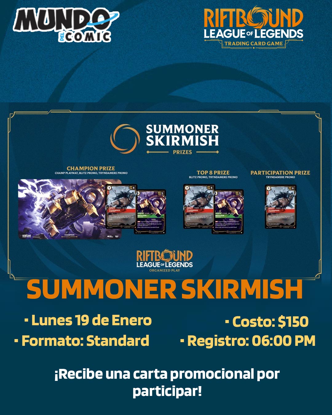Mundo Del Comic - 🔥⚔️ SUMMONER SKIRMISH – RIFTBOUND ⚔️🔥... | Facebook
