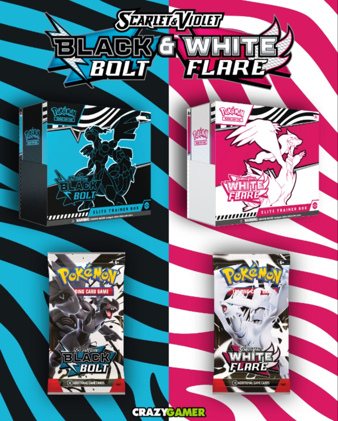black bolt white flare booster box english Japanese Pokémon - sv11B - (Black Bolt & Flare) keep an eye out for special illustrations of each Pokmon and parallel cards with Pok Ball patterns. pokemon black bolt and white