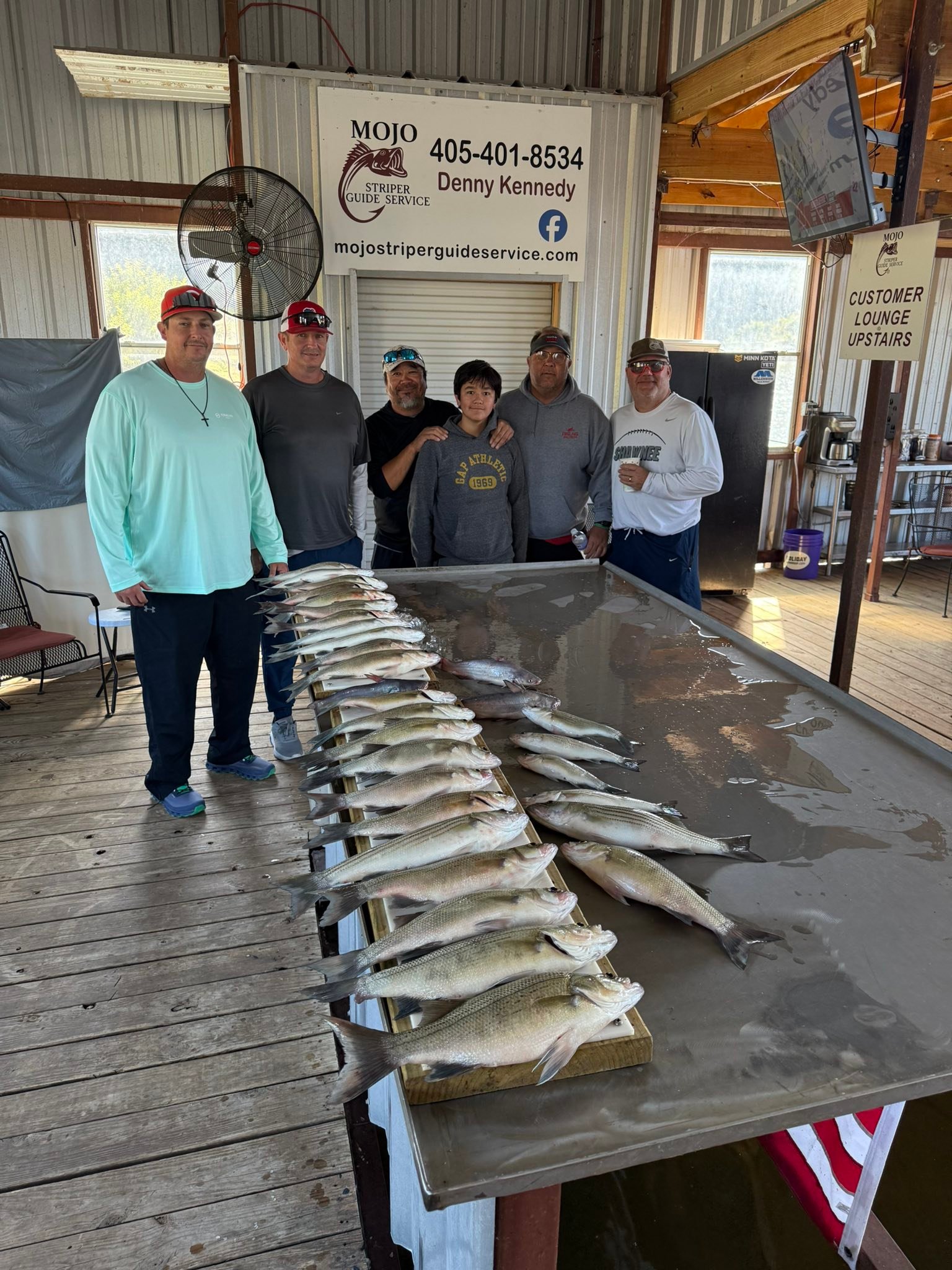 Mojo Striper Guide Service | Kingston OK