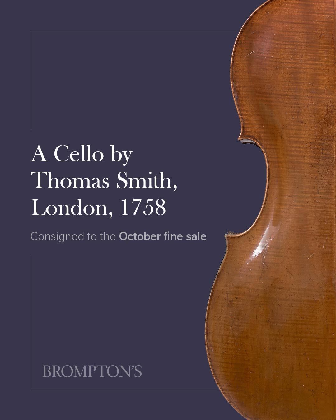 Brompton's - 🎻 Now open for bids in Brompton's October fine sale 🎻 Lot ...
