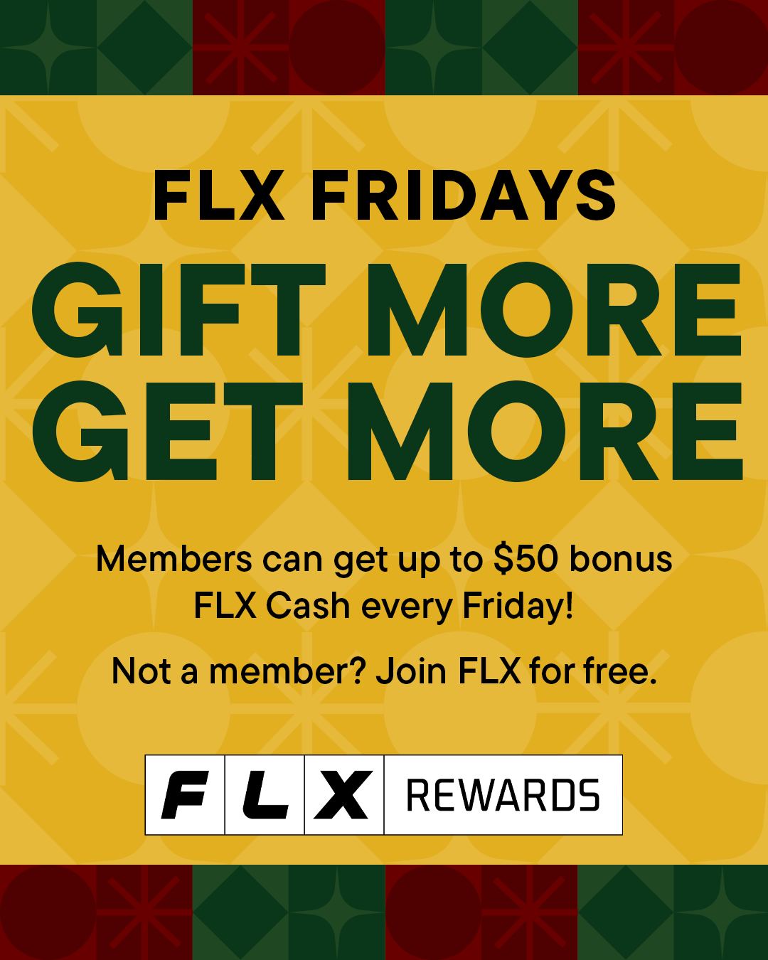 Champs - GIFT MORE, GET MORE! FLX Fridays are here! Every Friday in ...