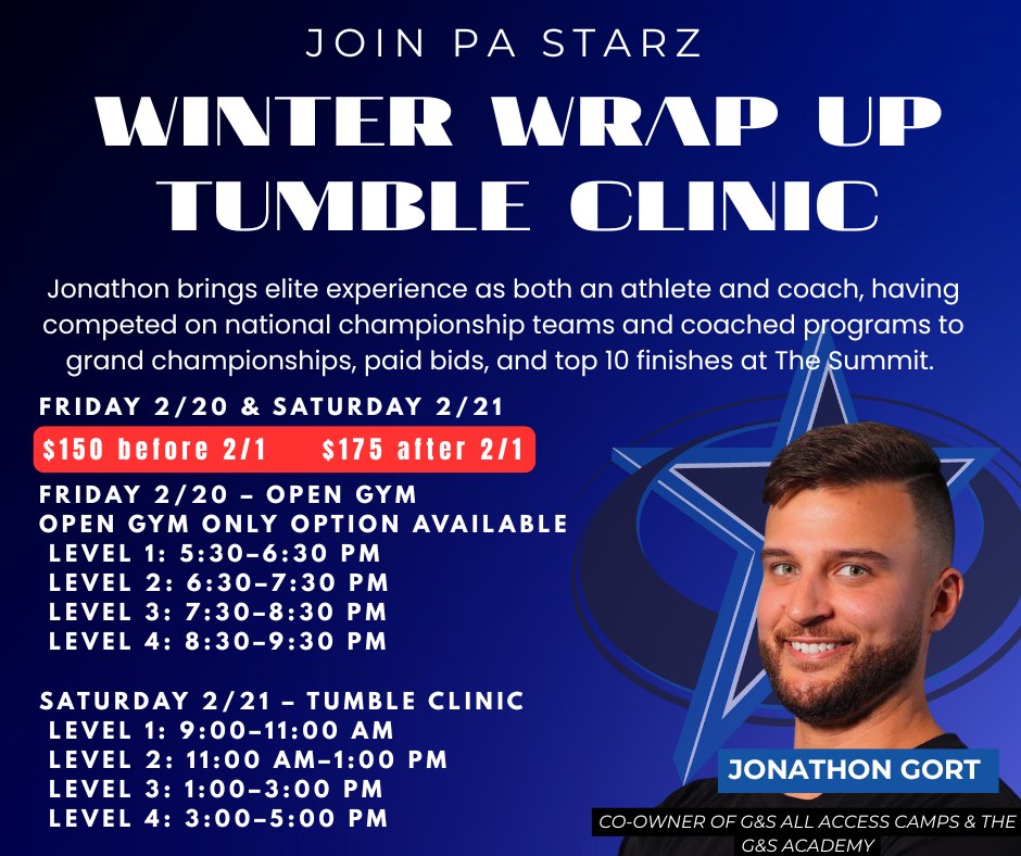 PA Starz - We’re excited to welcome guest coach Jonathon... | Facebook