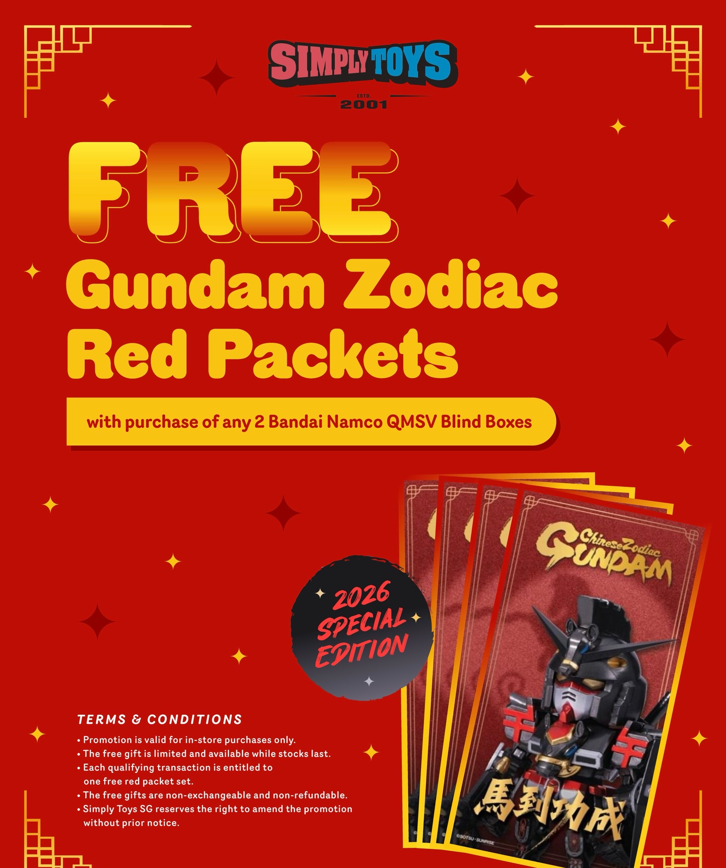 Simply - 🧧 Start the new year with a little Gundam luck! From