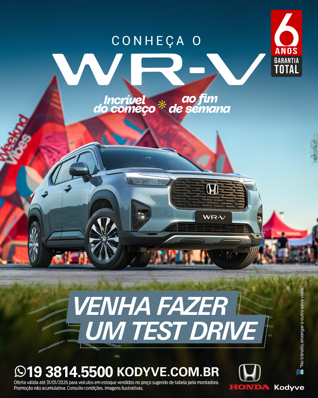Honda - Conheça o novo WR-V! 😀 O SUV que vai mudar seu jeito de dirigir ...