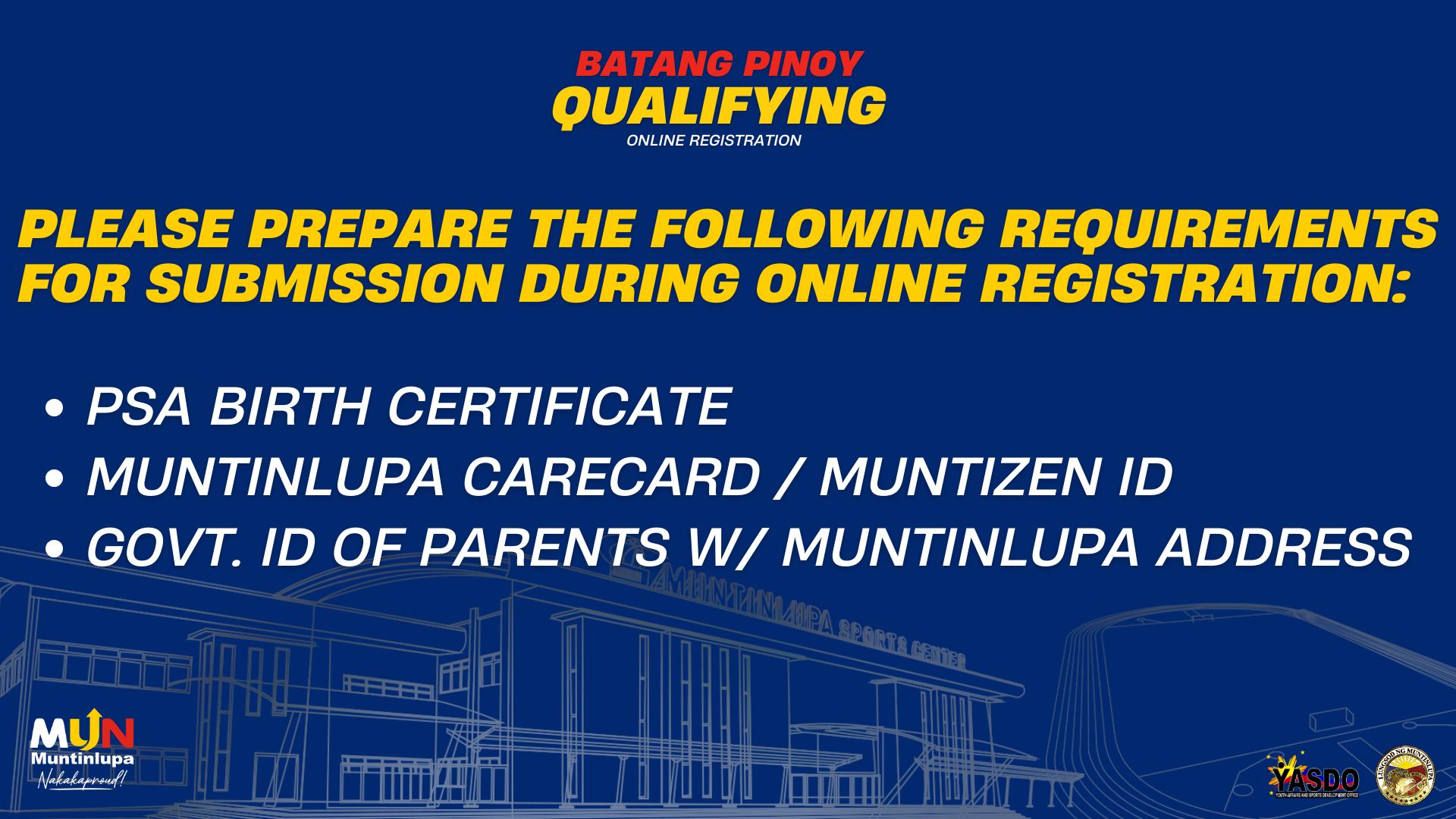 Sports and Recreations Management Division | Muntinlupa City