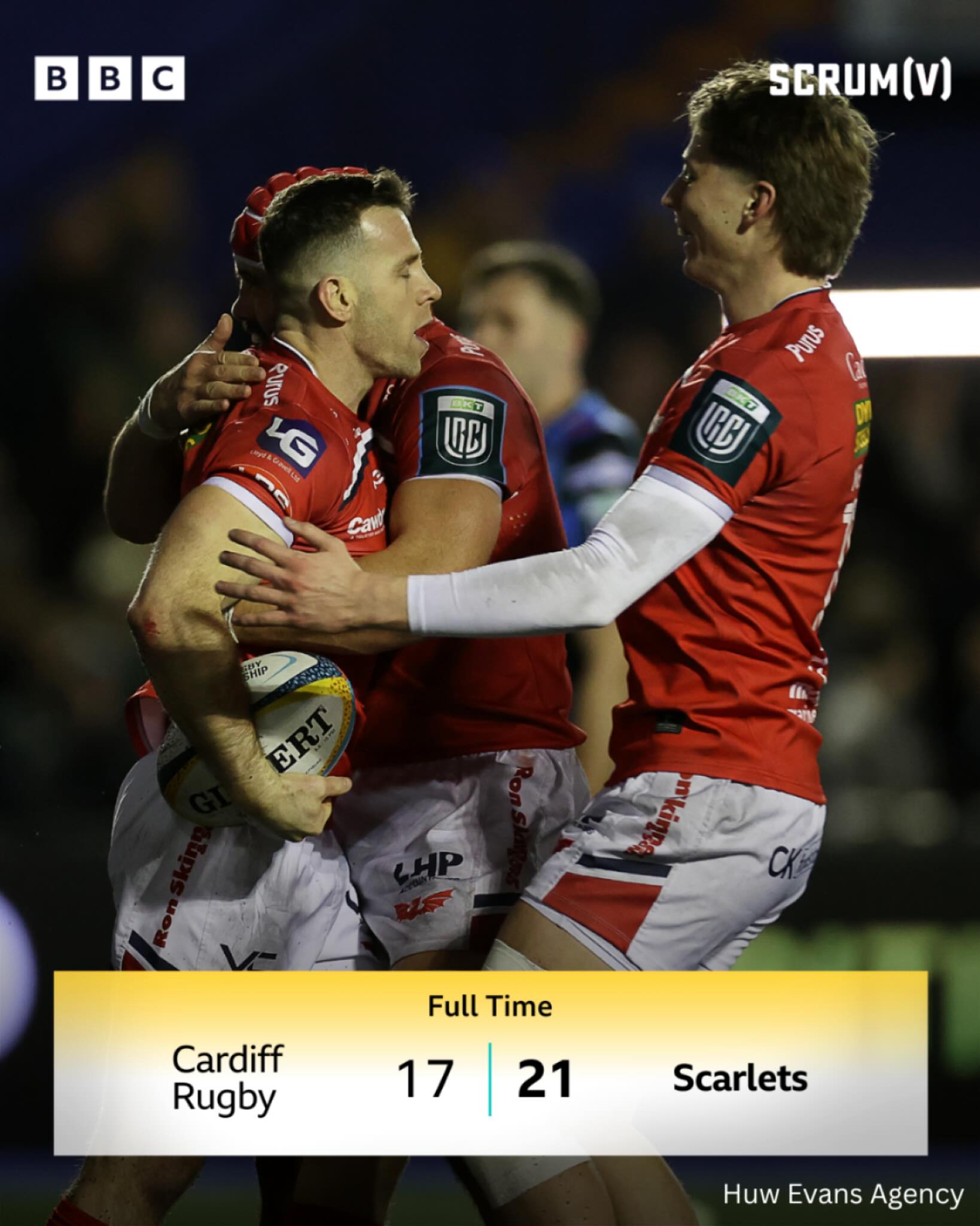 BBC - After a thrilling contest, the Scarlets come away with the win at ...