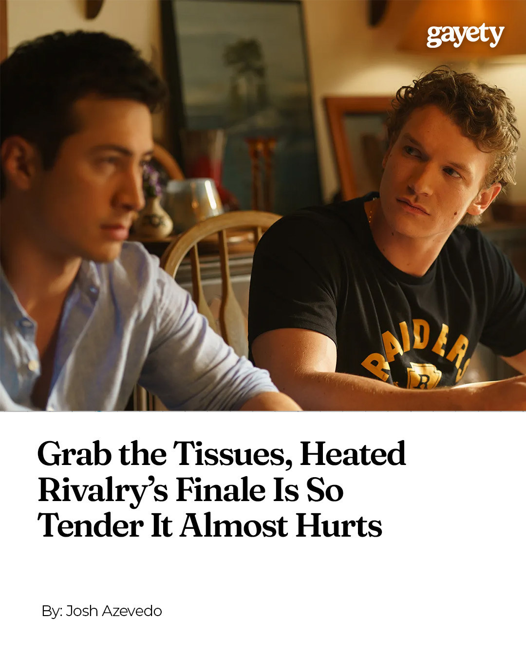 Gayety - The Heated Rivalry finale doesn’t chase drama, it chooses ...