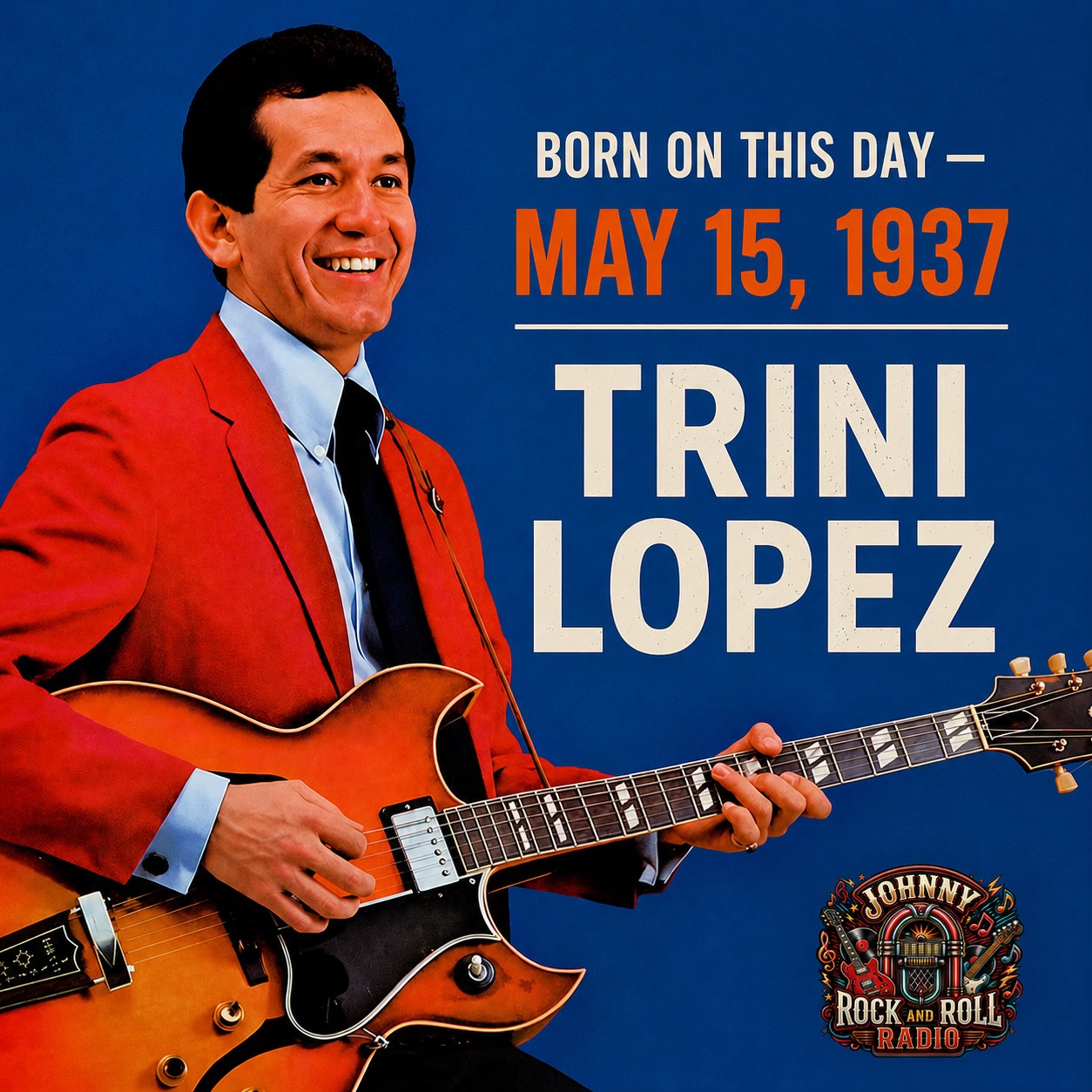 Happy birthday to singer, musician, and actor Trini Lopez who was
