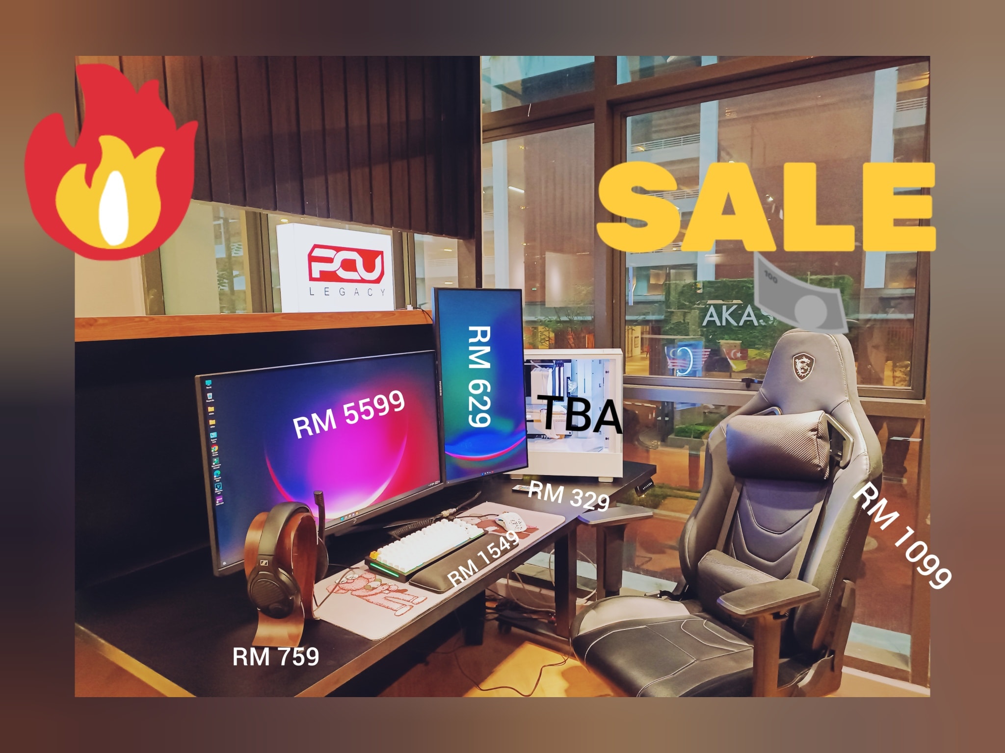 PCU Legacy - Feels like home 😍🥰, the setup took an entire day to ...