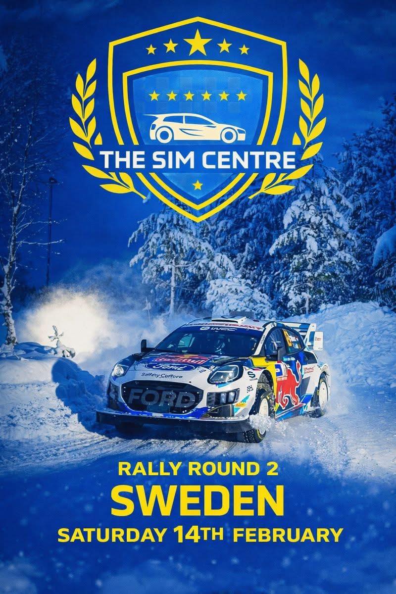 The Sim - Only 1 week to go until round 2 of the 2026 rally ...