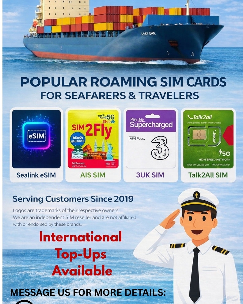 AIS - 🚢⚓ FOR FILIPINO SEAFARERS ⚓🚢 Roaming SIM • eSIM • Network Top-Ups ...