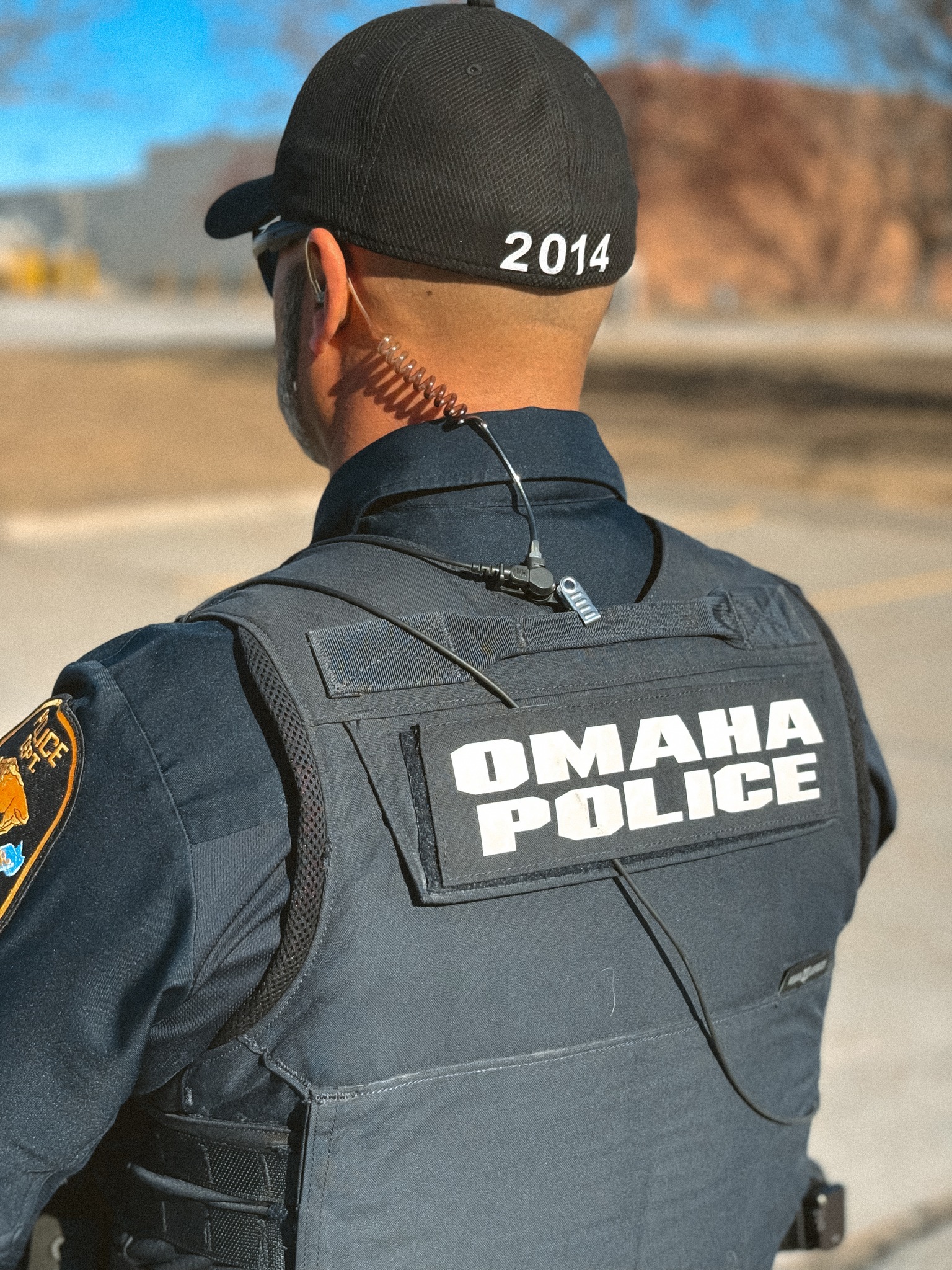 The Omaha Police Department's buffalo badge reflects strength