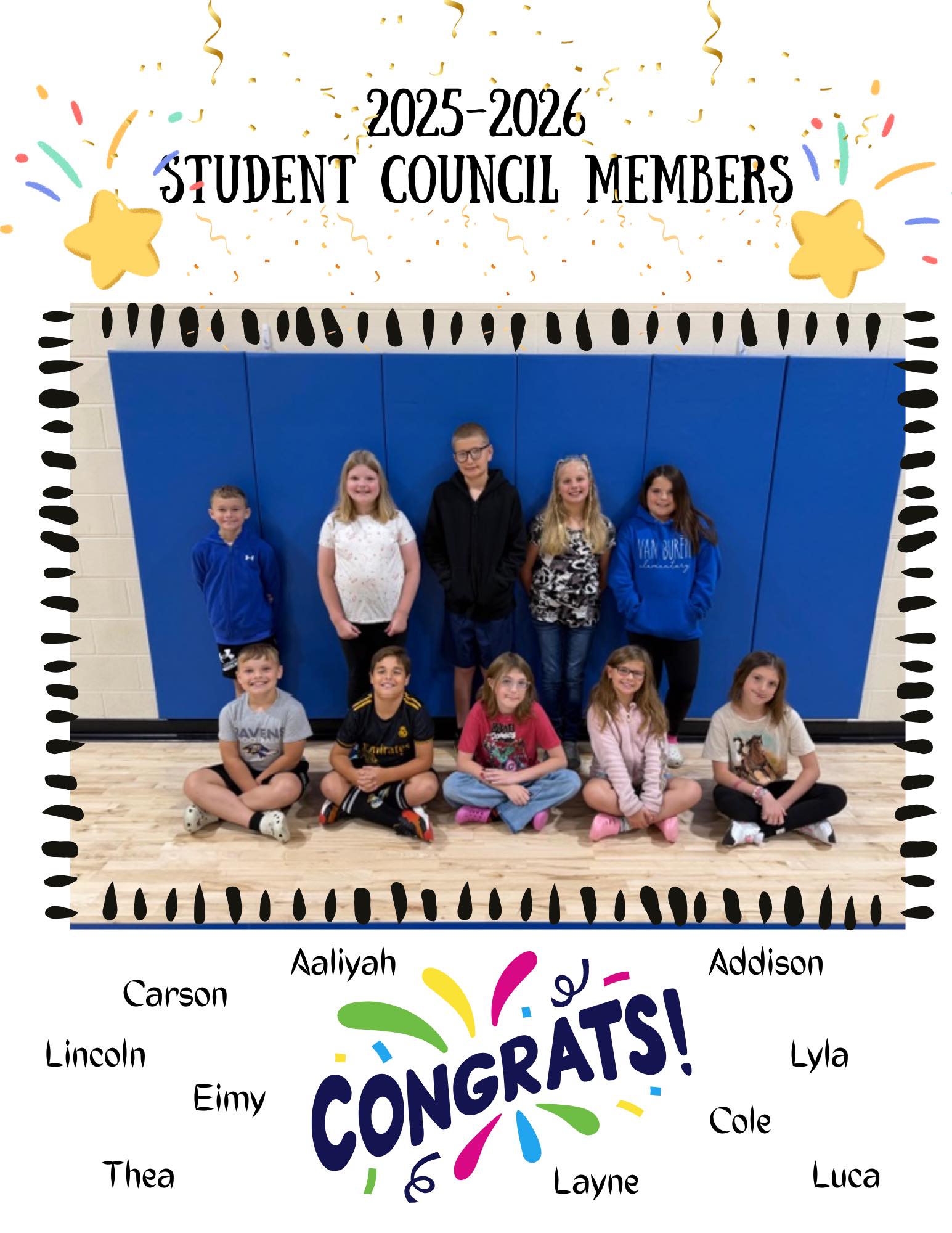 Congratulations to our 2025-2026... - East Side Elementary | Facebook