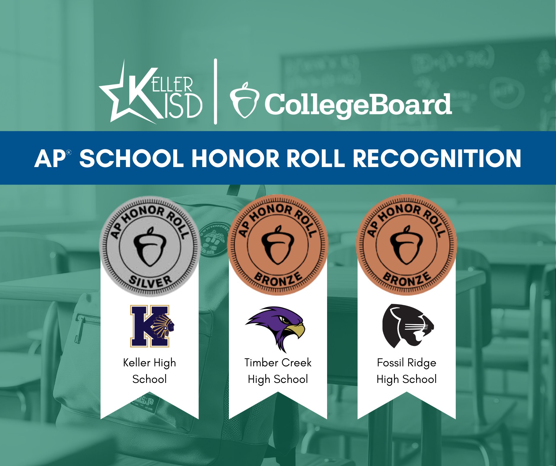 Keller - Academic excellence in action! 🏆 KHS, TCHS, and FRHS have ...