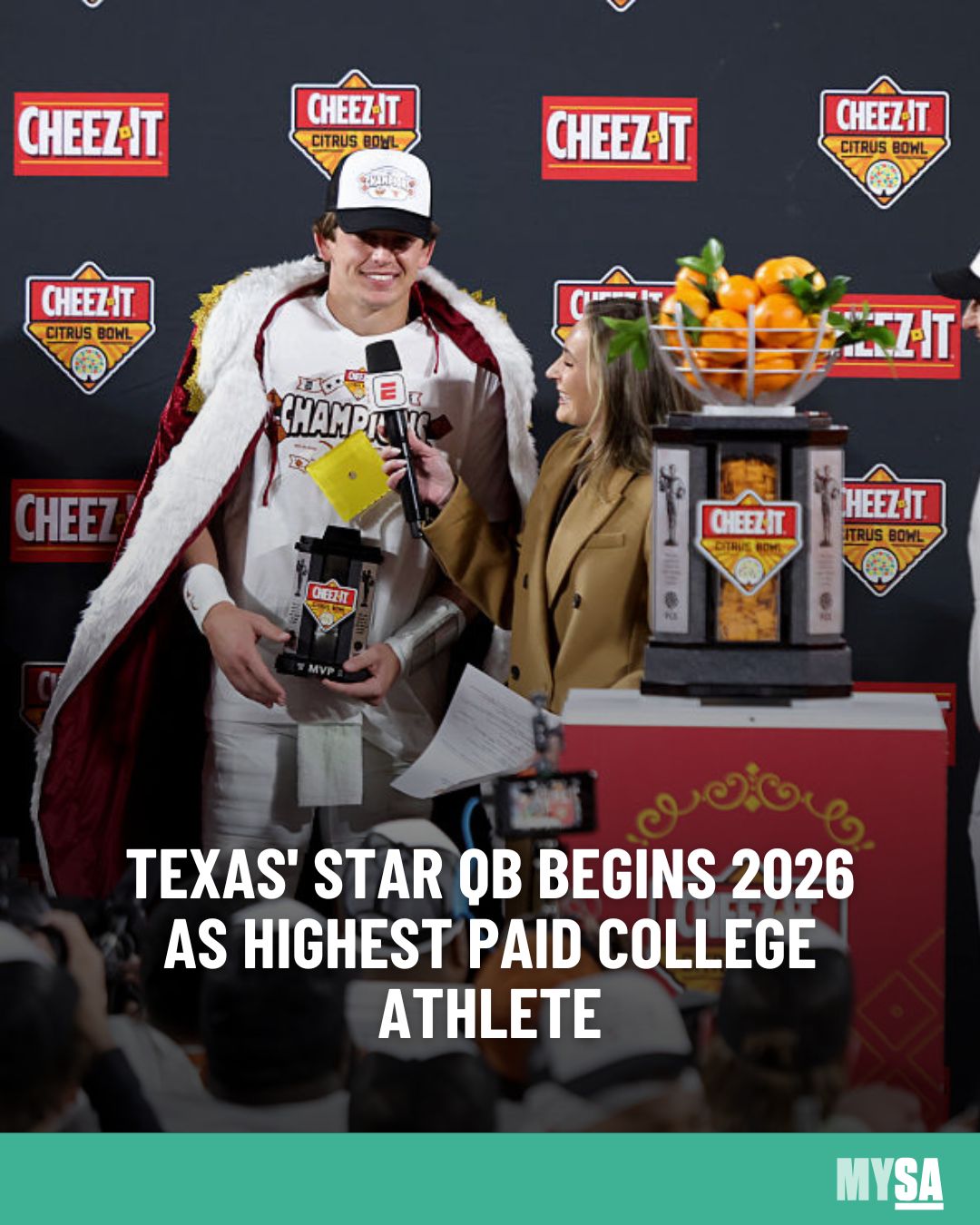 MySA - 🏈🔗: bit.ly/4pwNmYg His NIL valuation quickly rose... | Facebook