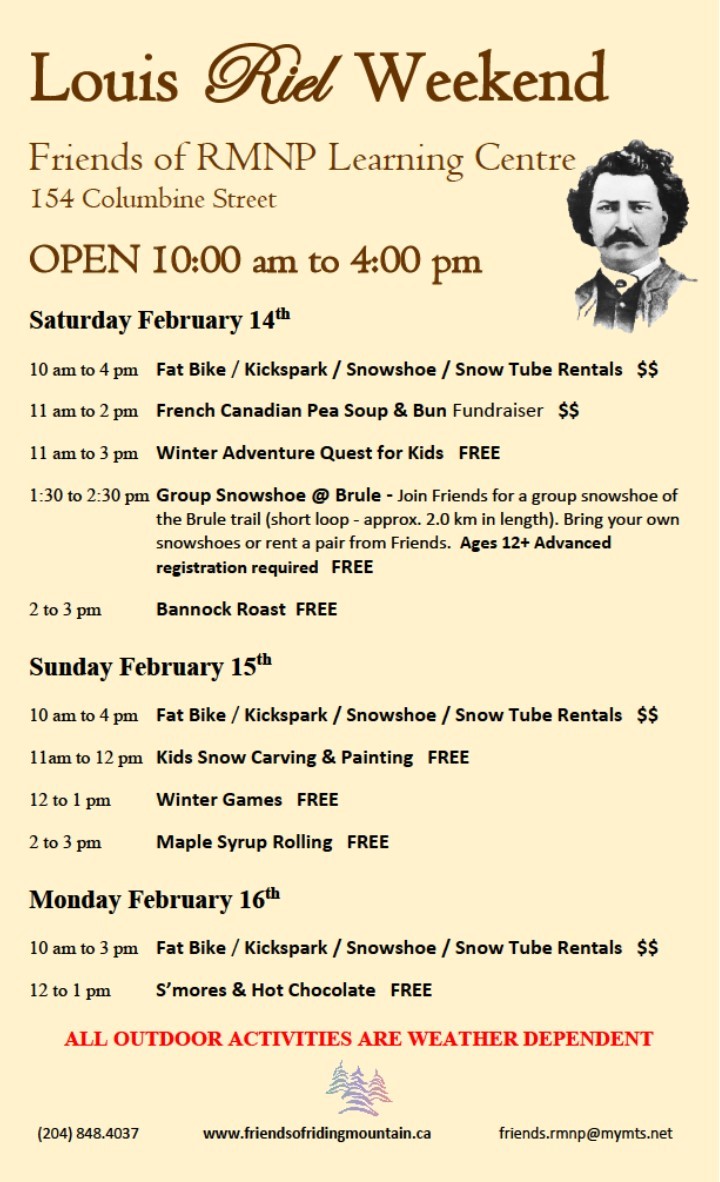Friends - Celebrate the Louis Riel long weekend with Friends! French ...