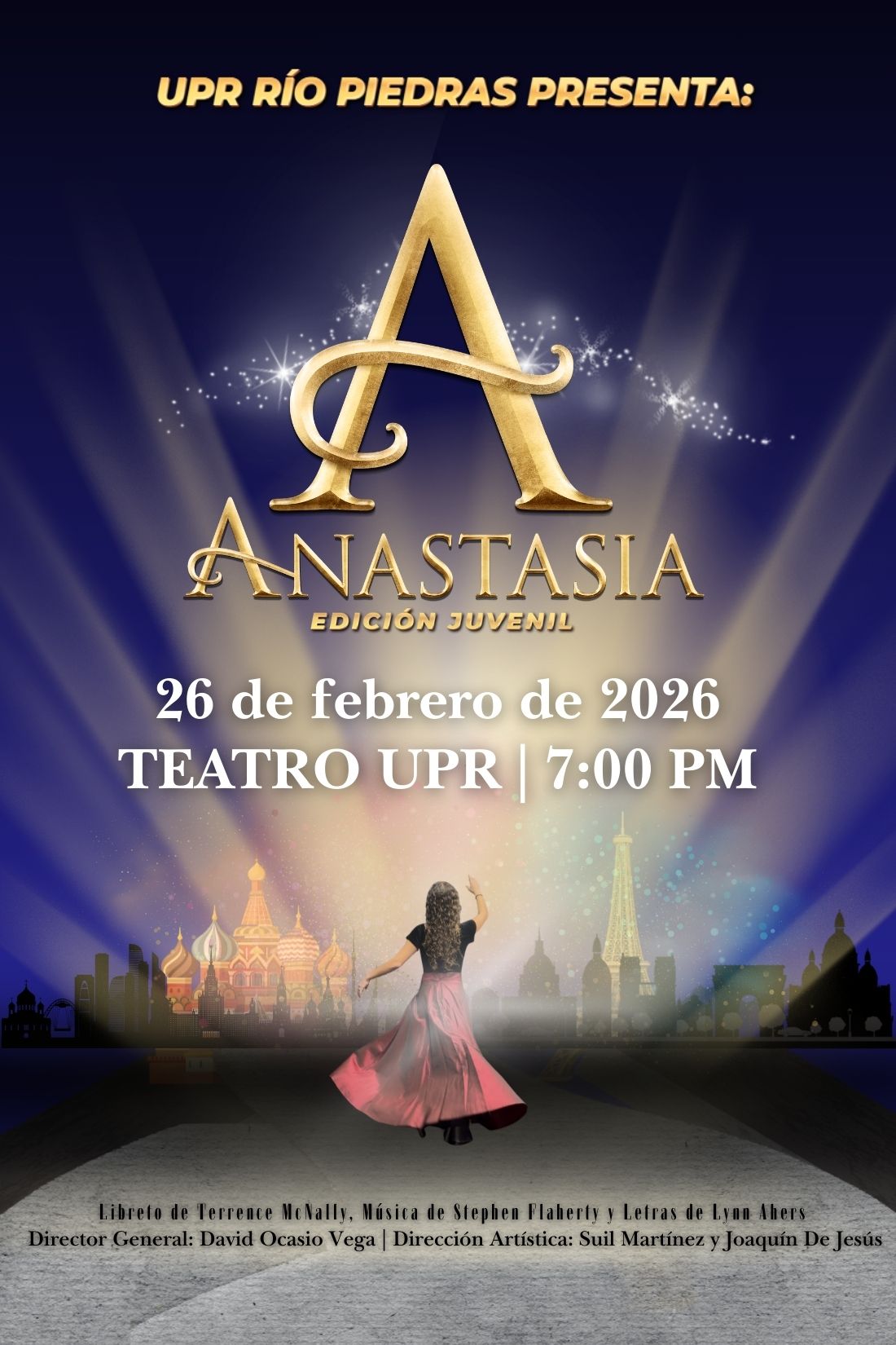 Teatro UPR - ¡Llega Anastasia: Edición Juvenil a nuestro... | Facebook