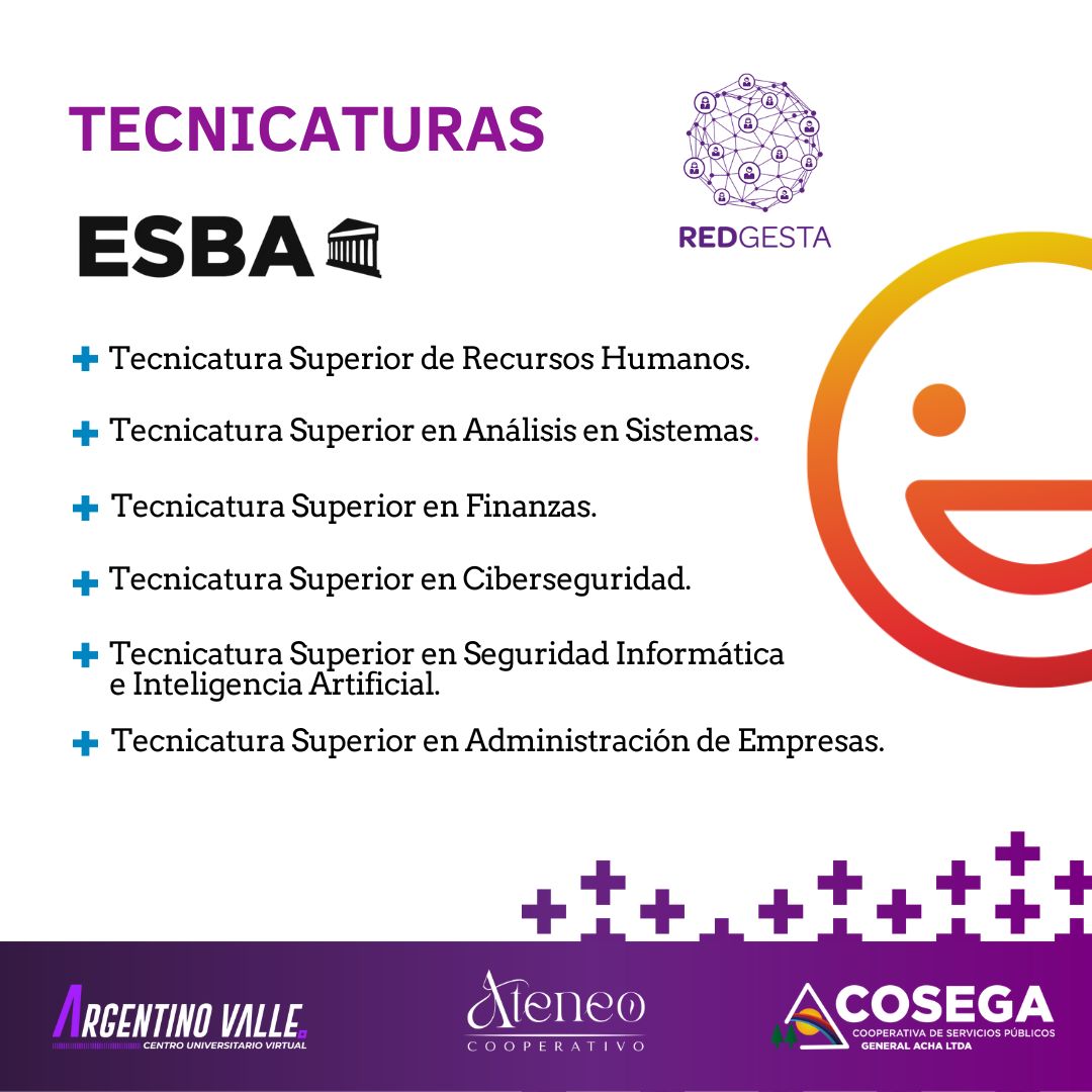 Cosega - 👉¿Sabías que sumamos nuevas opciones de Tecnicaturas ...