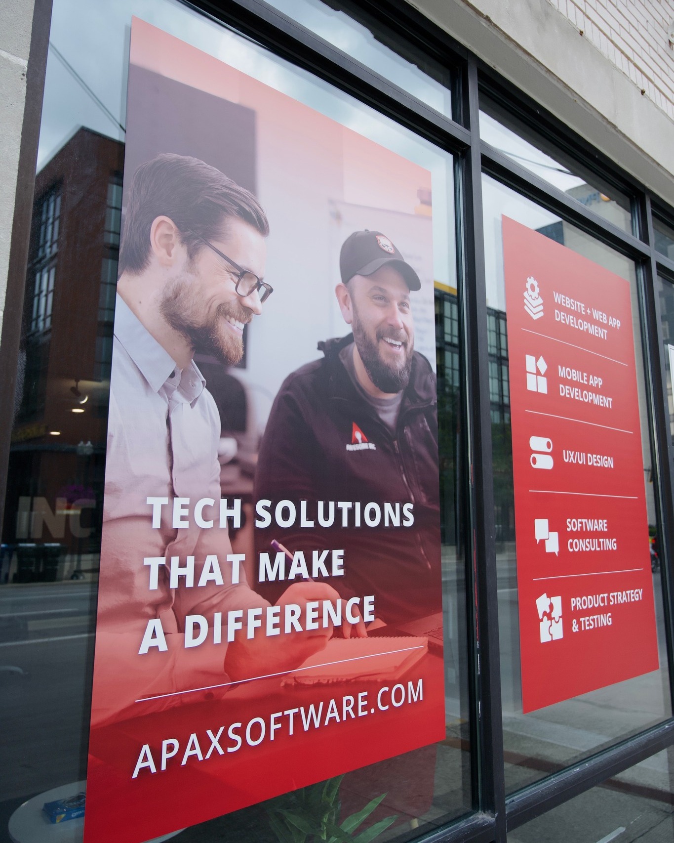 APAX Software - New signage on the block! The windows... | Facebook