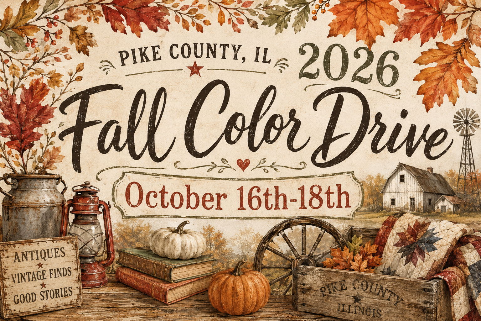 Pike County IL Color Drive