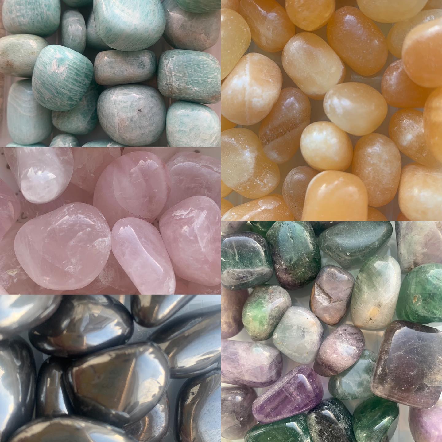 Beautiful new tumble reiki rocks... - Reiki Rocks By Kelly
