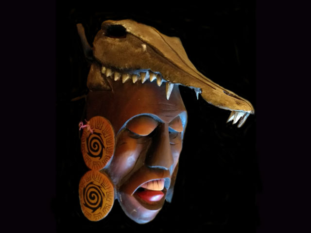 Galería - Event Ceremonial Mask: River Shaman, Costa Rica indigenous ...