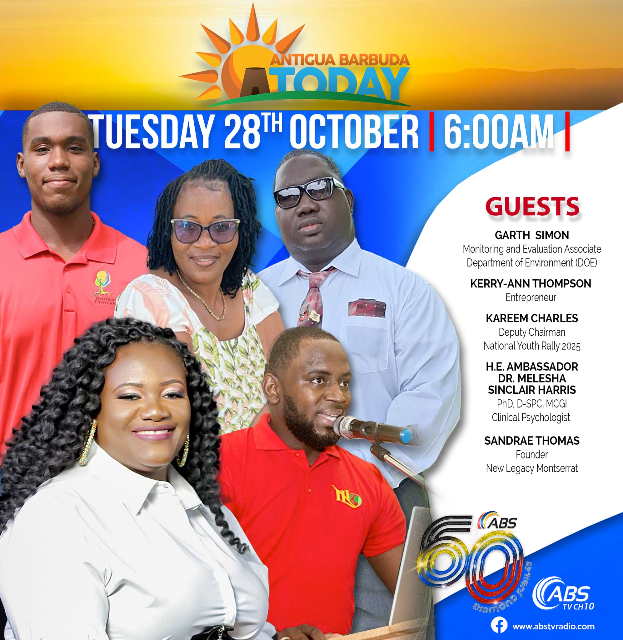 ABS - Rise and shine with AB Tomorrow! Tune in tomorrow at 6 AM. | Facebook