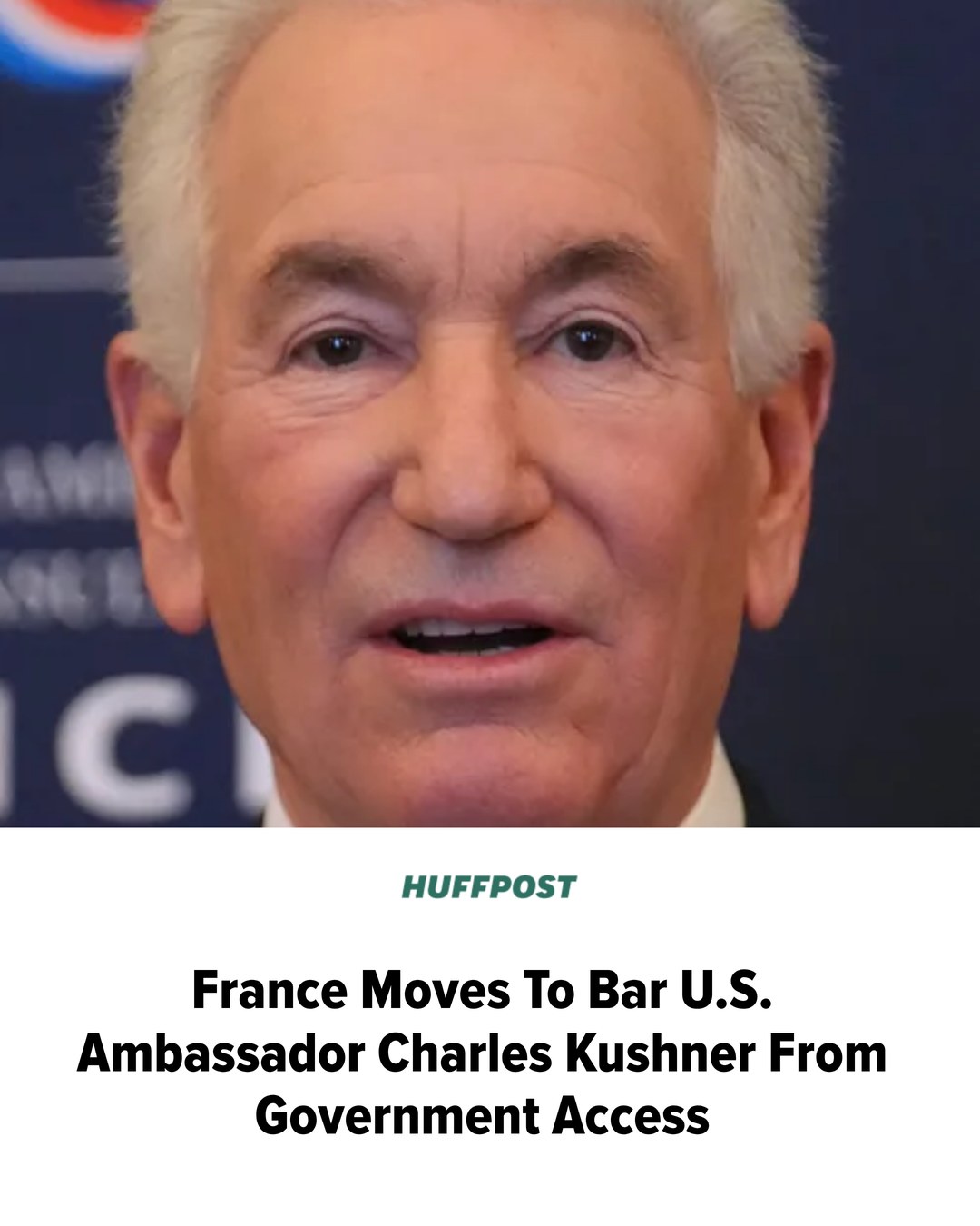 Charles Kushner is the father of... - HuffPost Politics | Facebook